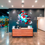 Adesivi per Bambini: Buco nel muro Spider-Verse 9