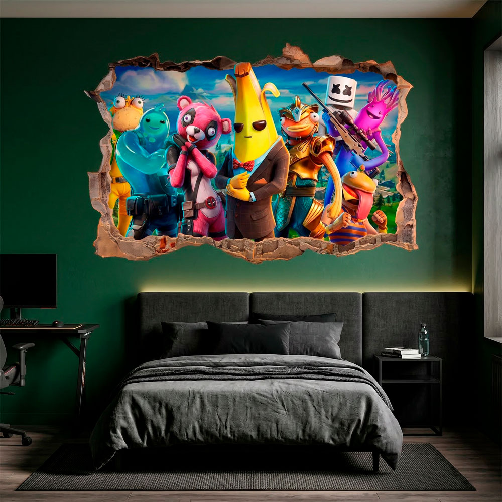 Foro nel Muro Eroi di Fortnite 13