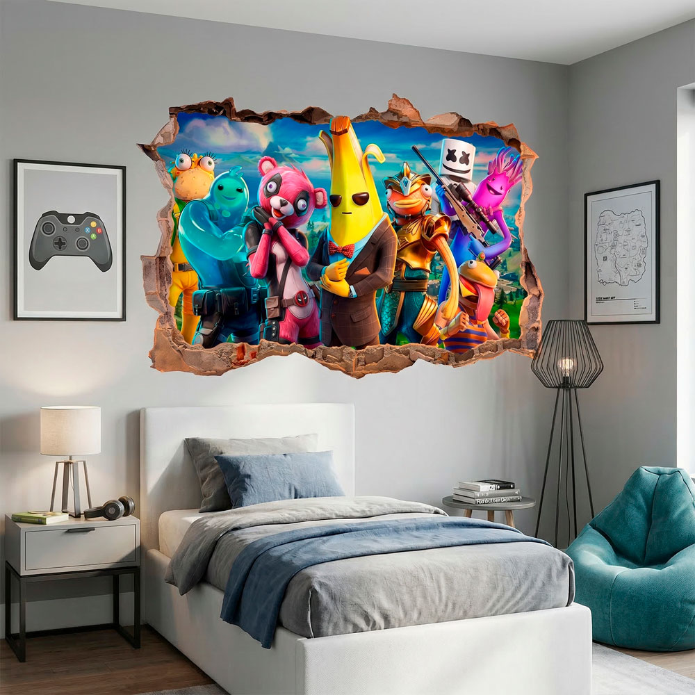 Foro nel Muro Eroi di Fortnite 3