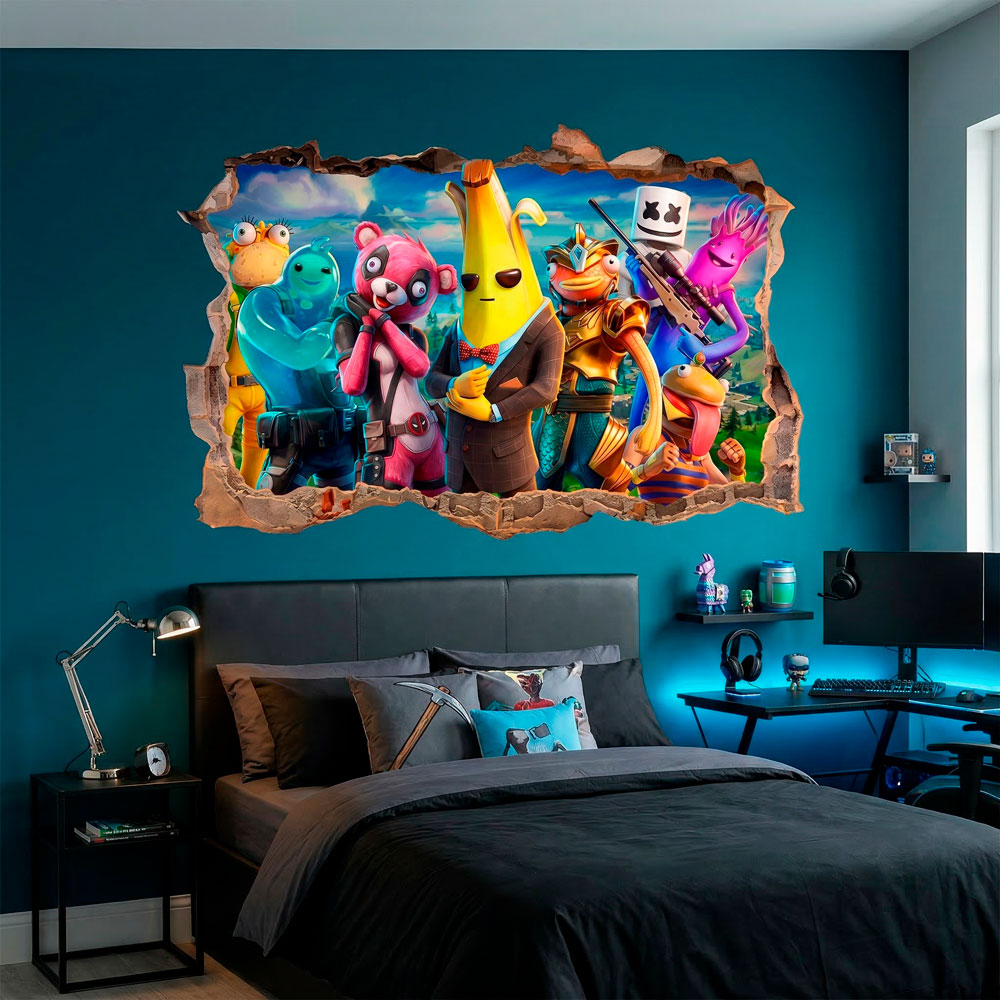 Foro nel Muro Eroi di Fortnite 5