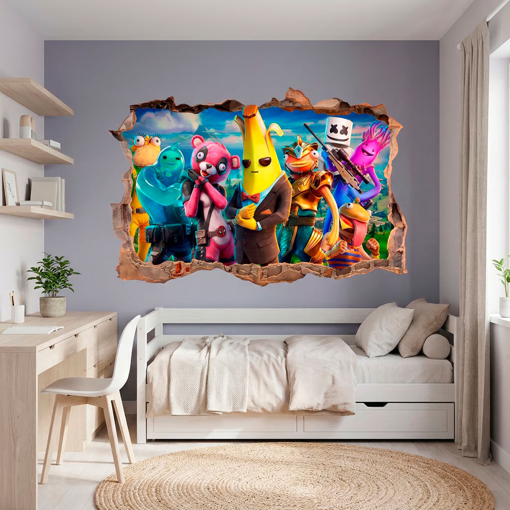 Foro nel Muro Eroi di Fortnite 7