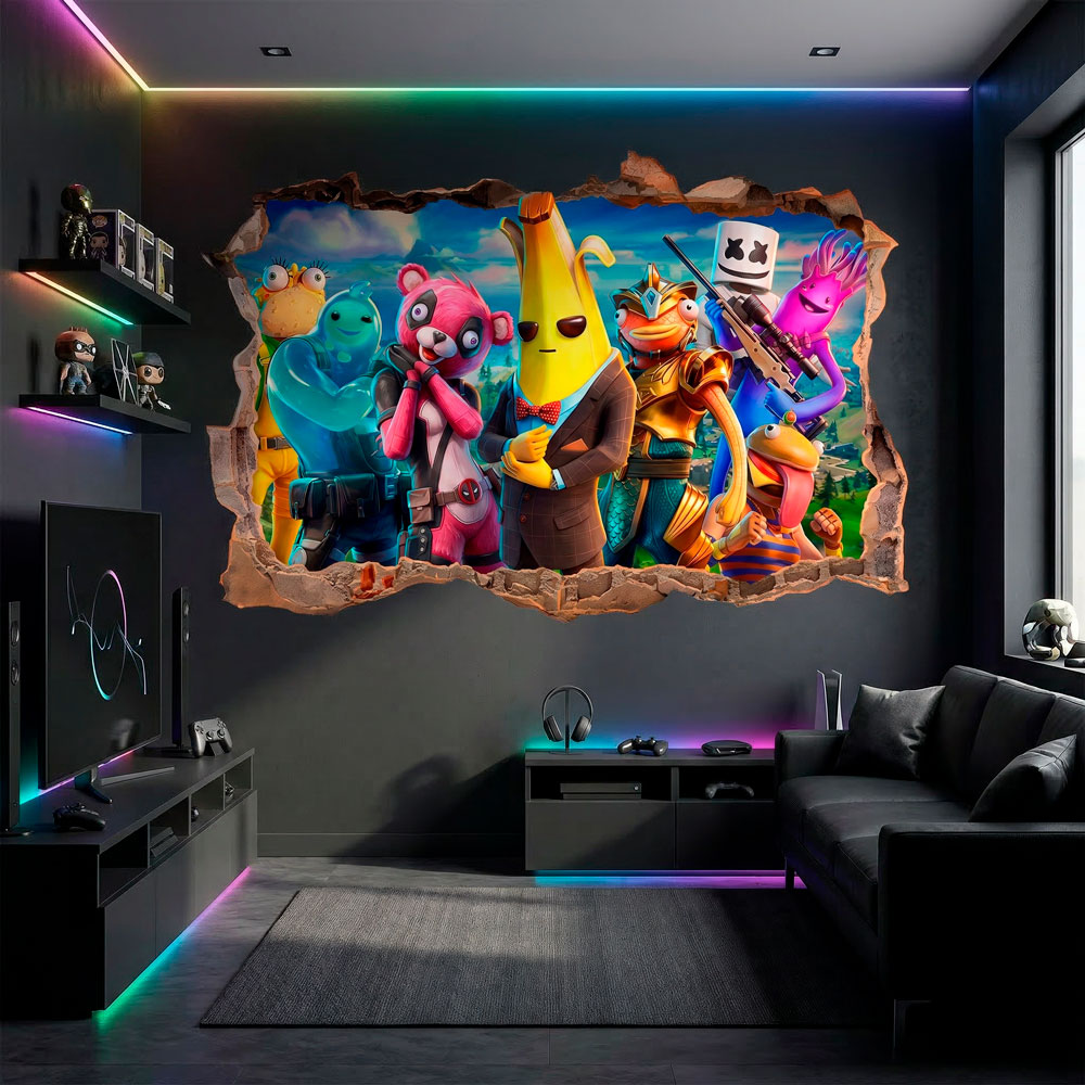 Foro nel Muro Eroi di Fortnite 8