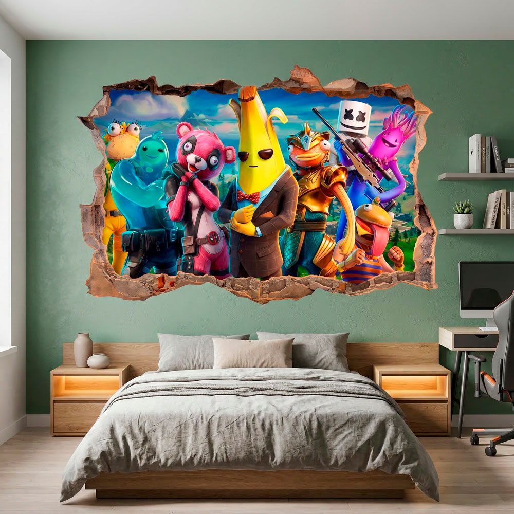 Foro nel Muro Eroi di Fortnite 10