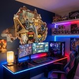 Adesivi per Bambini: Buco nel Muro Eroi Lego Ninjago 10