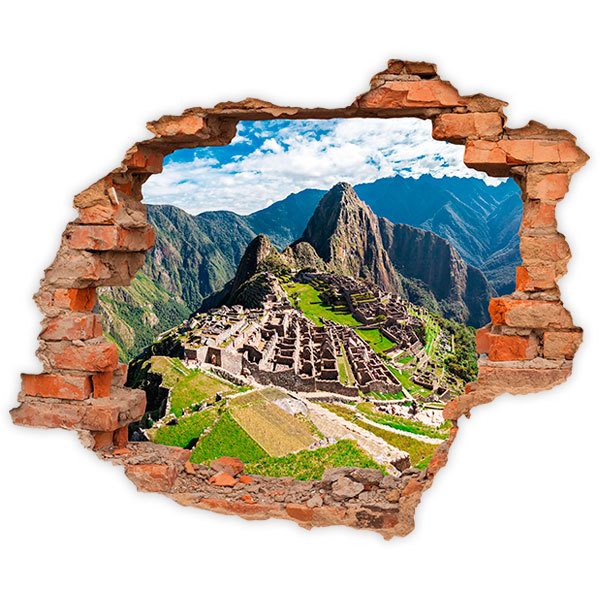Adesivi Murali: Buco Machu Pichu