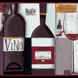 Adesivi Murali:  Carta da parate bordo vino 4