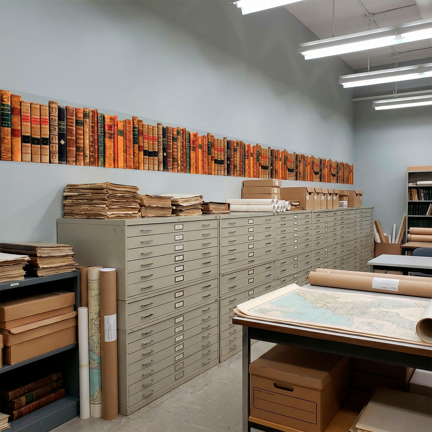 Adesivi Murali: Bordo libri