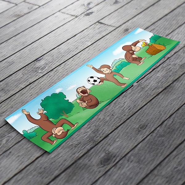 Adesivi per Bambini: Bordo Curioso come George