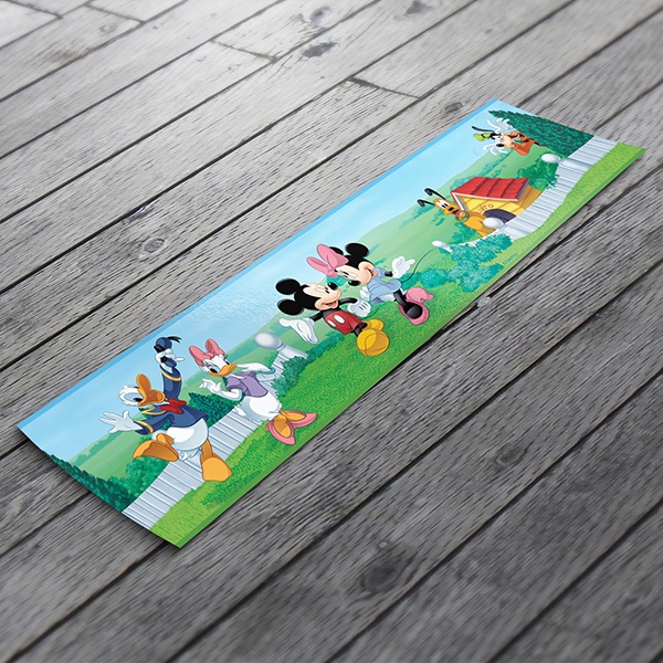 Adesivi per Bambini: Bordo Mickey e i suoi amici