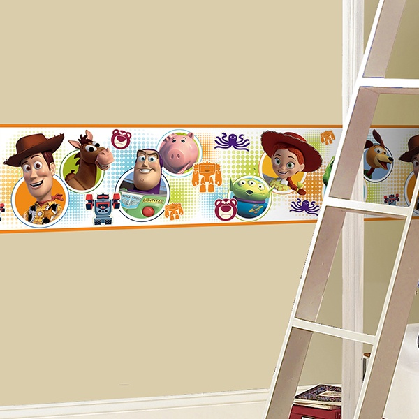 Adesivi per Bambini: Bordo Toy Story 1