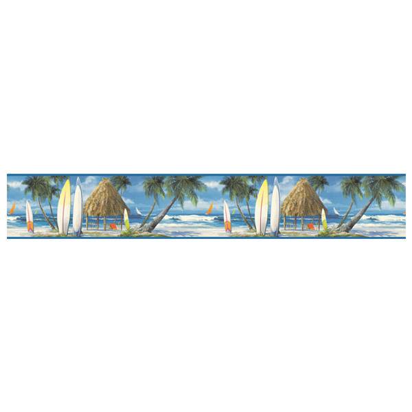 Adesivi Murali: Spiaggia Hawaiana
