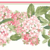 Adesivi Murali: Bouquet di ortensie rosa 3