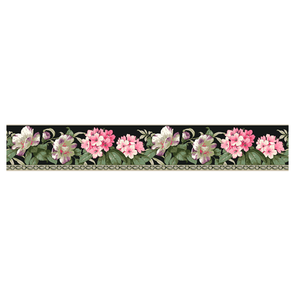 Adesivi Murali: Fiori rosa e bianchi