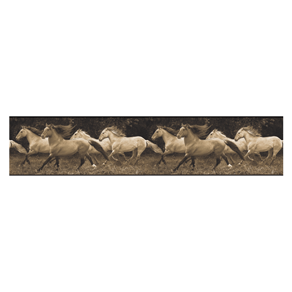 Adesivi Murali: Cavalli in Corsa