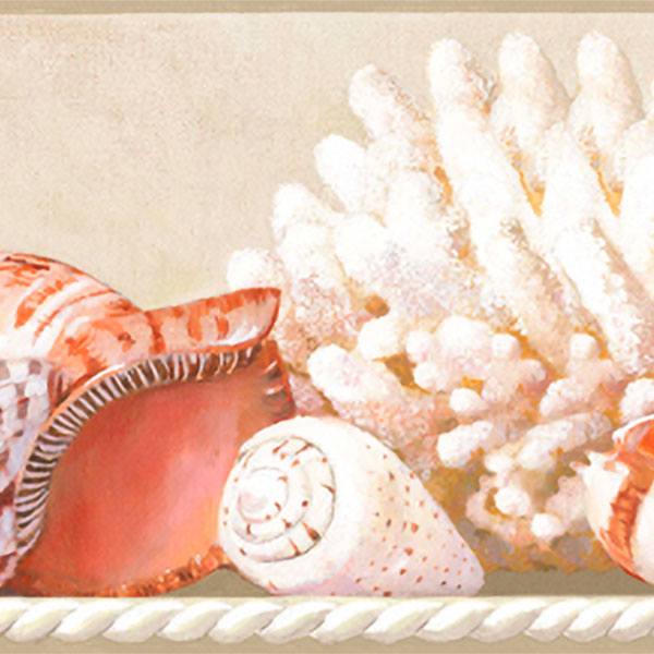 Adesivi Murali: Conchiglie e Conchiglie di Mare
