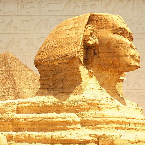 Adesivi Murali: Piramidi e Sfinge