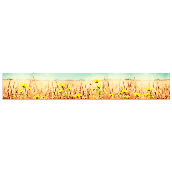 Adesivi Murali: Campo di grano 0