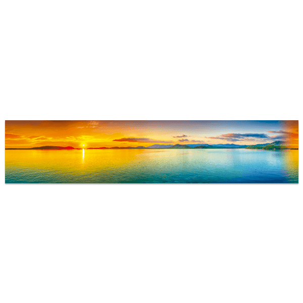 Adesivi Murali: Bellissimo tramonto 0
