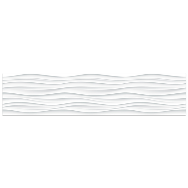 Adesivi Murali: Linee curve