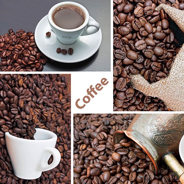 Adesivi Murali: Diversi caffè