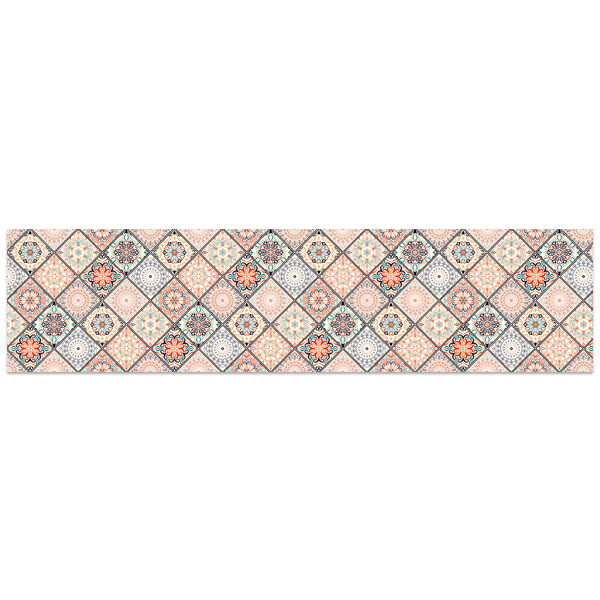 Adesivi Murali: Piastrelle pastello