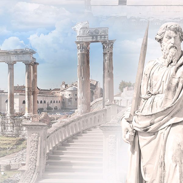 Adesivi Murali: Vedute della città di Roma