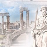 Adesivi Murali: Vedute della città di Roma 3