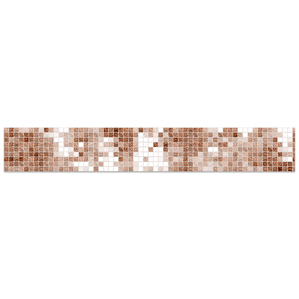 Adesivi Murali: Mosaico in grani di caffè
