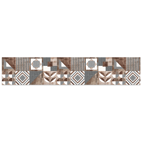 Adesivi Murali: Composizione geométrica 