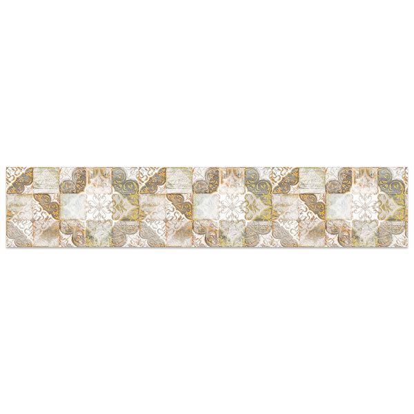 Adesivi Murali: Mosaico ornamentale logoro
