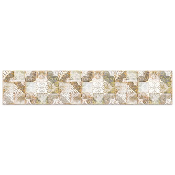 Adesivi Murali: Mosaico ornamentale logoro