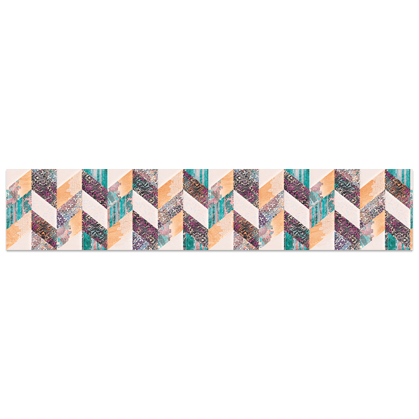 Adesivi Murali: Arazzo multicolore