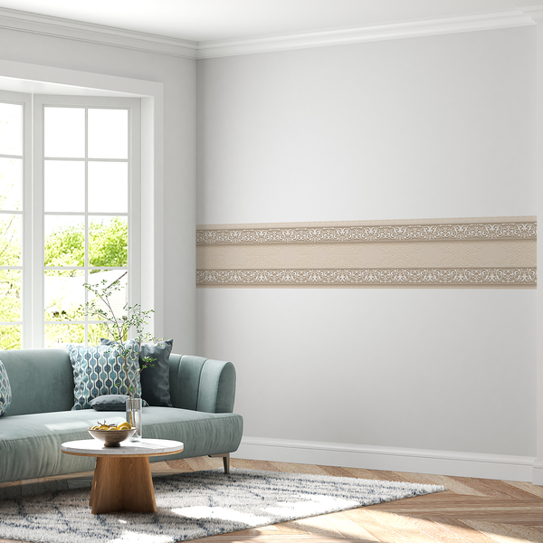 Adesivi Murali: Ornamenti in crema