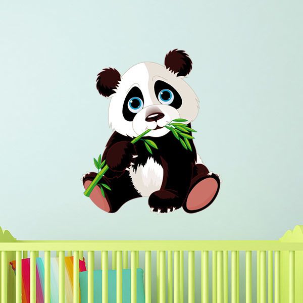 Adesivi per Bambini: Cucciolo di Panda