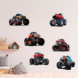 Adesivi per Bambini: Kit Monster Truck 4