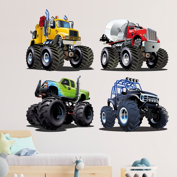 Adesivi per Bambini: Kit Monster Truck Big