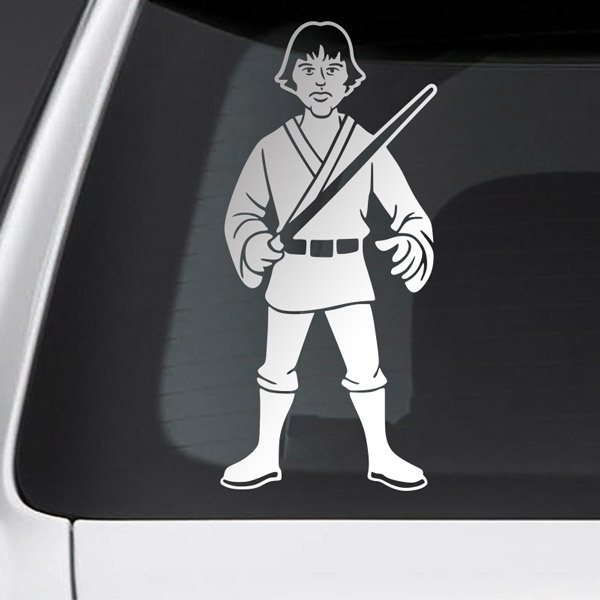 Adesivi per Auto e Moto: Padre Luke Skywalker