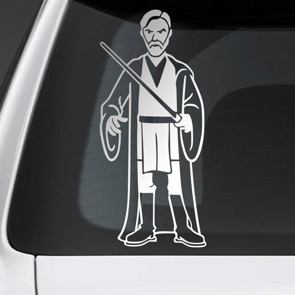Adesivi per Auto e Moto: Padre Obi Wan Kenobi