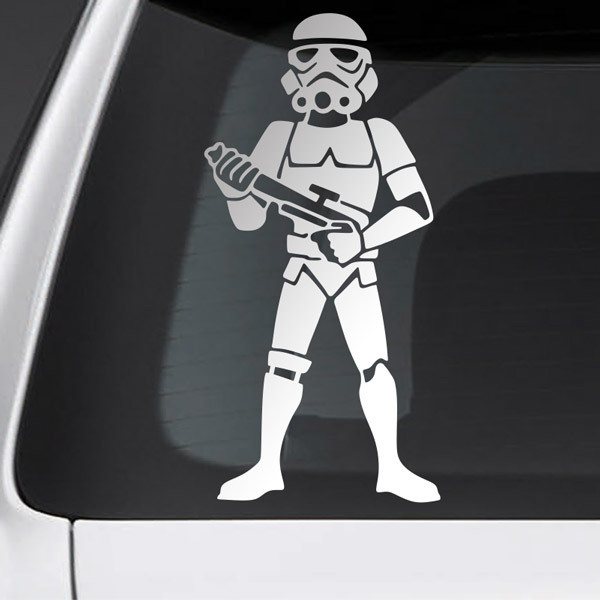 Adesivi per Auto e Moto: Padre Stormtrooper