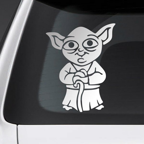 Adesivi per Auto e Moto: Bambino figlio Yoda