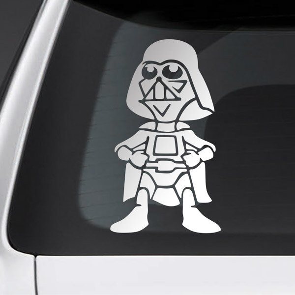 Adesivi per Auto e Moto: Bambino figlio Darth Vader