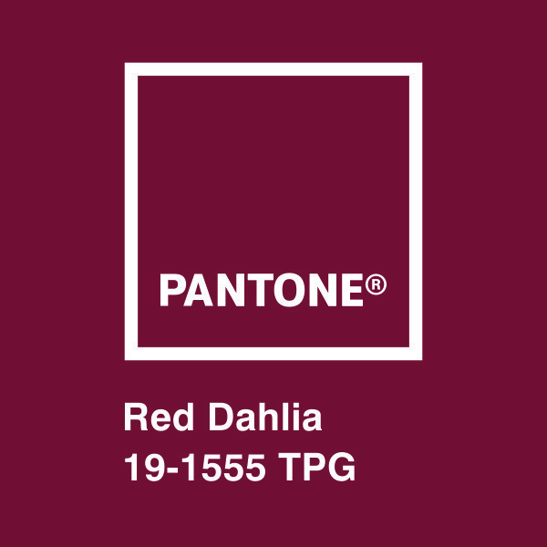 Adesivi Murali: Pantone Red Dahlia