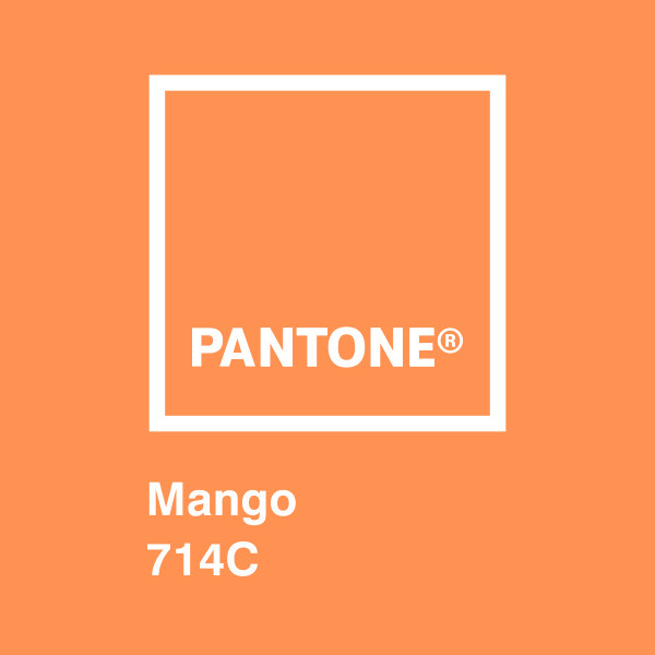 Adesivi Murali: Pantone Mango