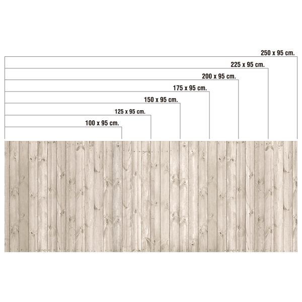Adesivi Murali: Legno di quercia