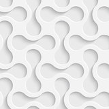 Adesivi Murali: Forme astratte in bianco 3