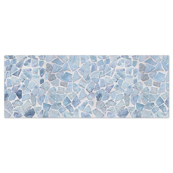 Adesivi Murali: Pietre blu