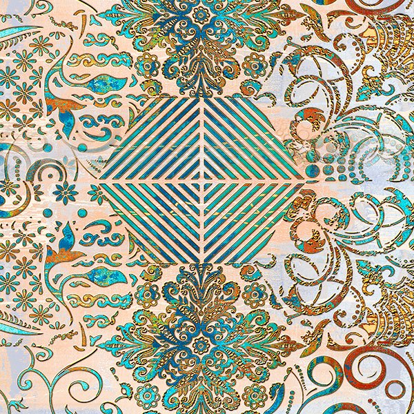 Adesivi Murali: Ornamenti simmetrici