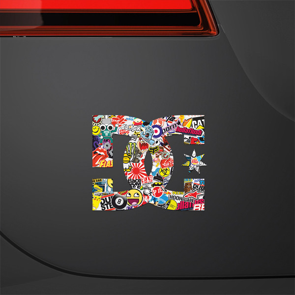 Adesivi per Auto e Moto: DC Sticker Bomb