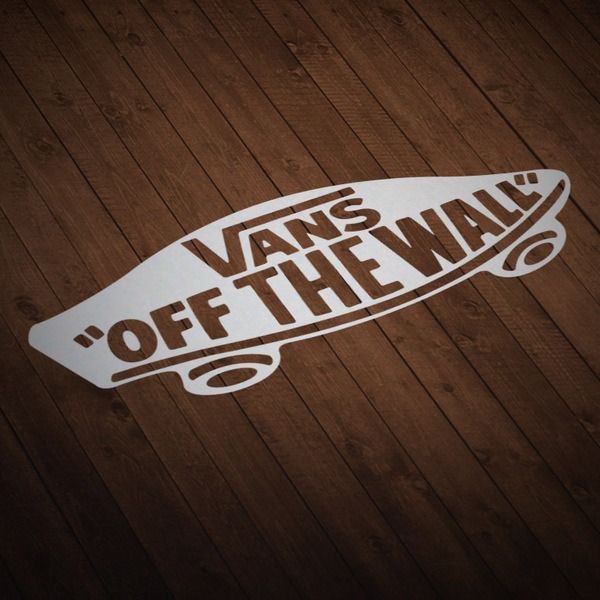 Adesivi per Auto e Moto: Vans off the wall skate