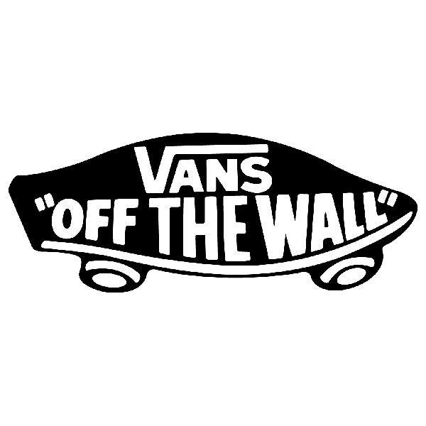 vans con scritta off the wall